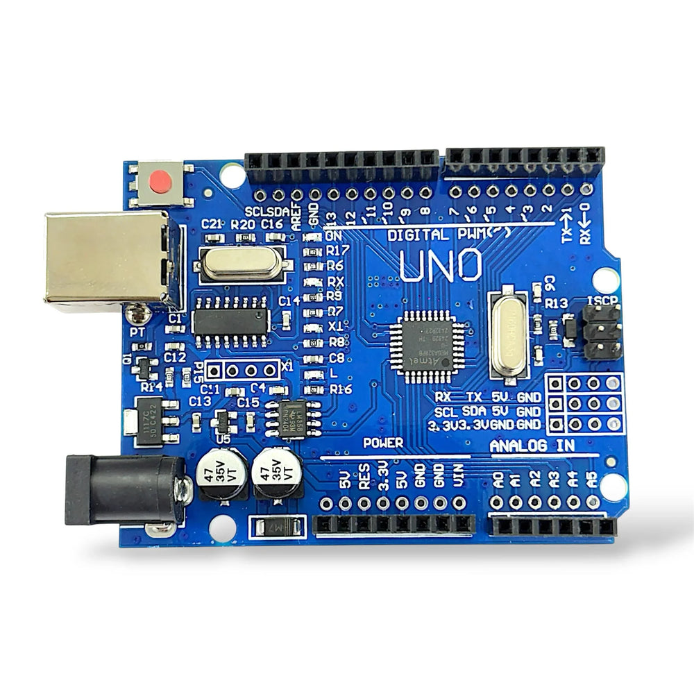 Arduino Uno R3 (SMD) Development Board | ATmega328P Microcontroller for Robotics & STEM Projects