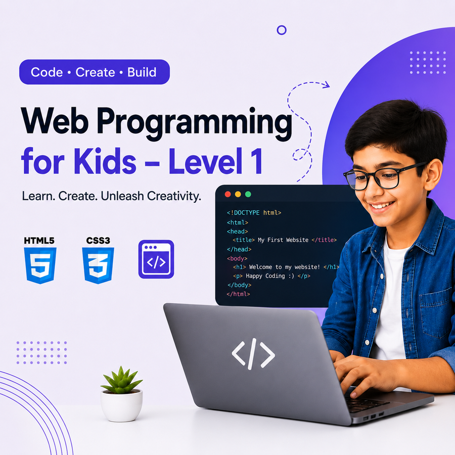 Web Programming for Kids – Level 1