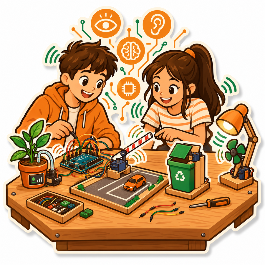 AI Tinker Garage · Dasara Workshop (Ages 8–16)